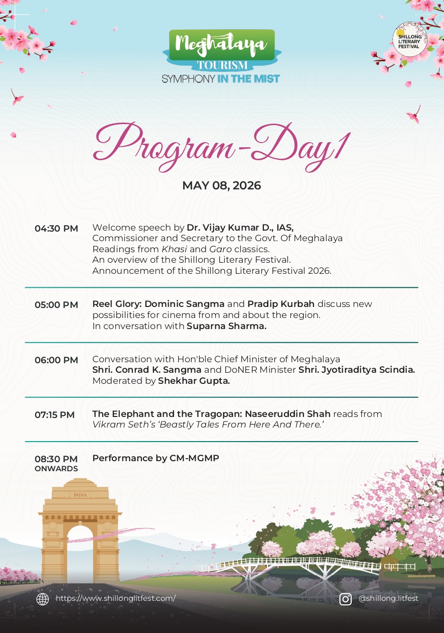 Programme flow for Thursday, May 8, 2026